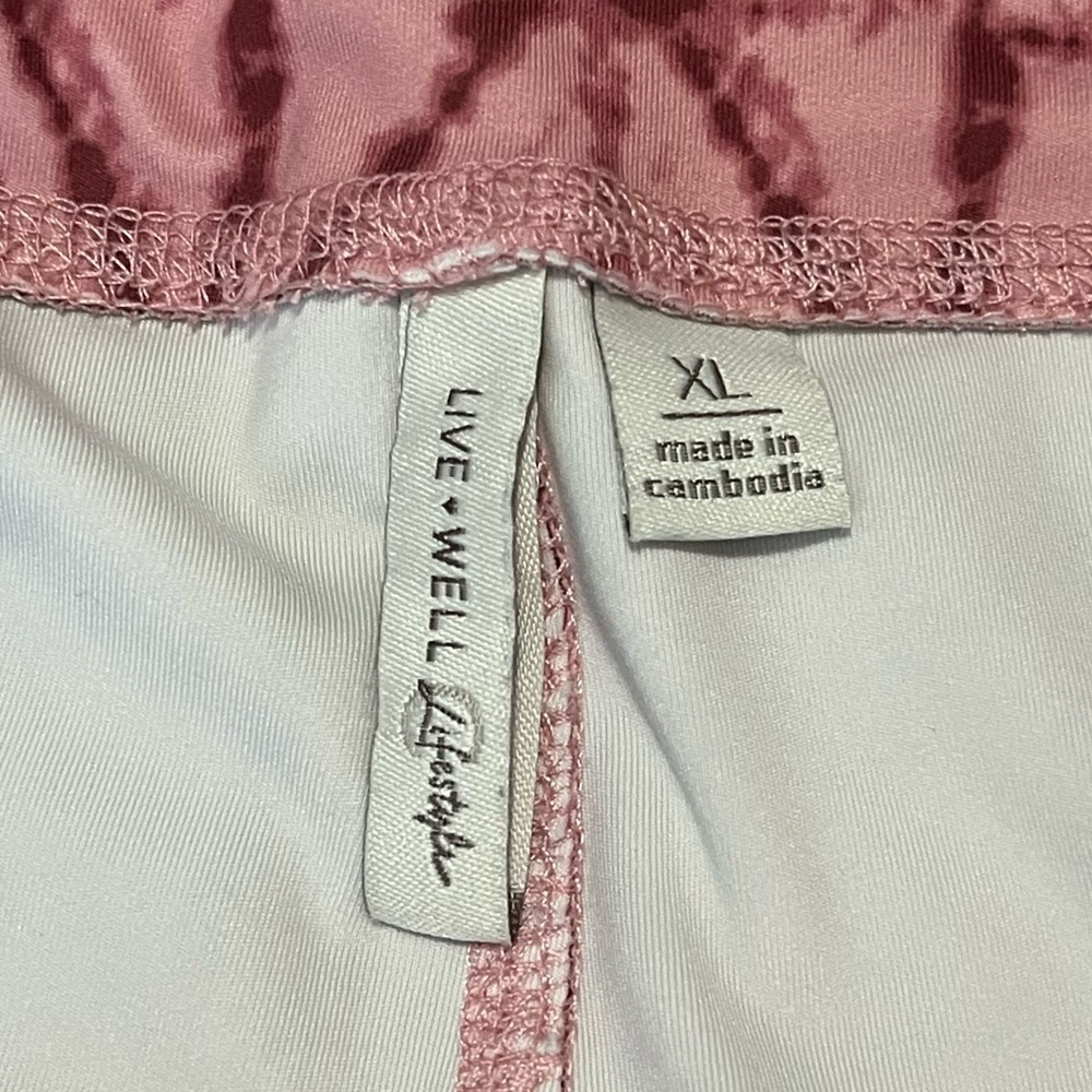 Live Well Lifestyle size XL women’s activewear leggings - Picture 4 of 8